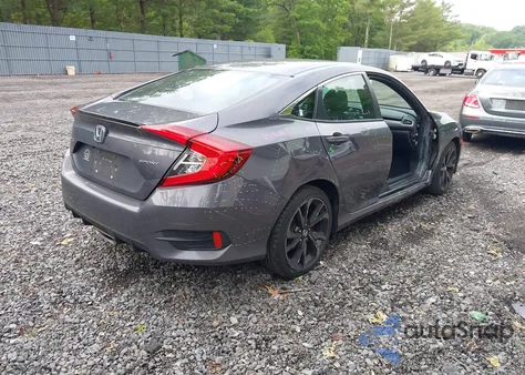 2020 Honda Civic Sport from USA, damaged, VIN 2HGFC2F83LH581635